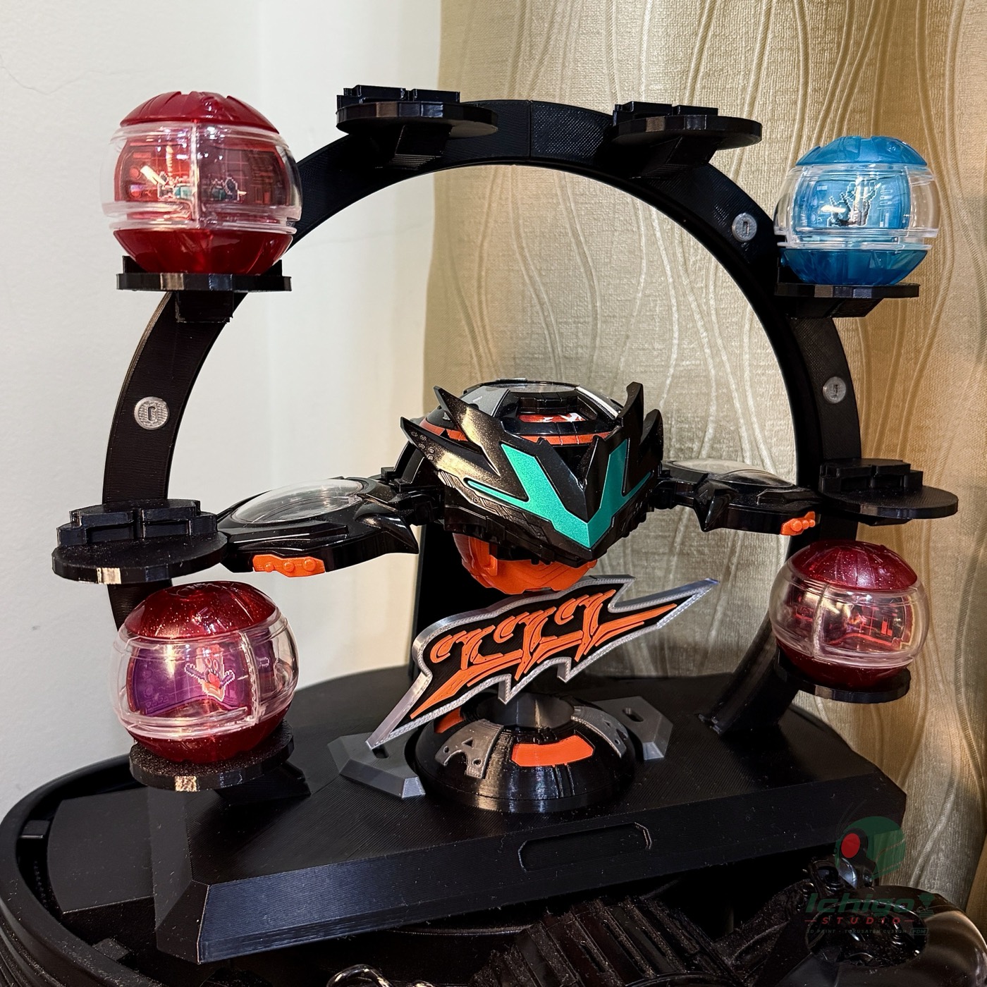Đế trưng bày Capsem - Kamen Rider Zeztz - phụ kiện in 3D